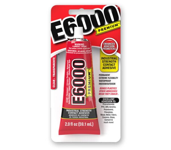 E6000 QuickHOLD Multipurpose Fast-Dry Adhesive – 2 oz